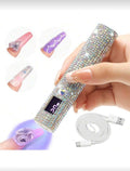 Crystal Luxe Handheld UV Nail Lamp