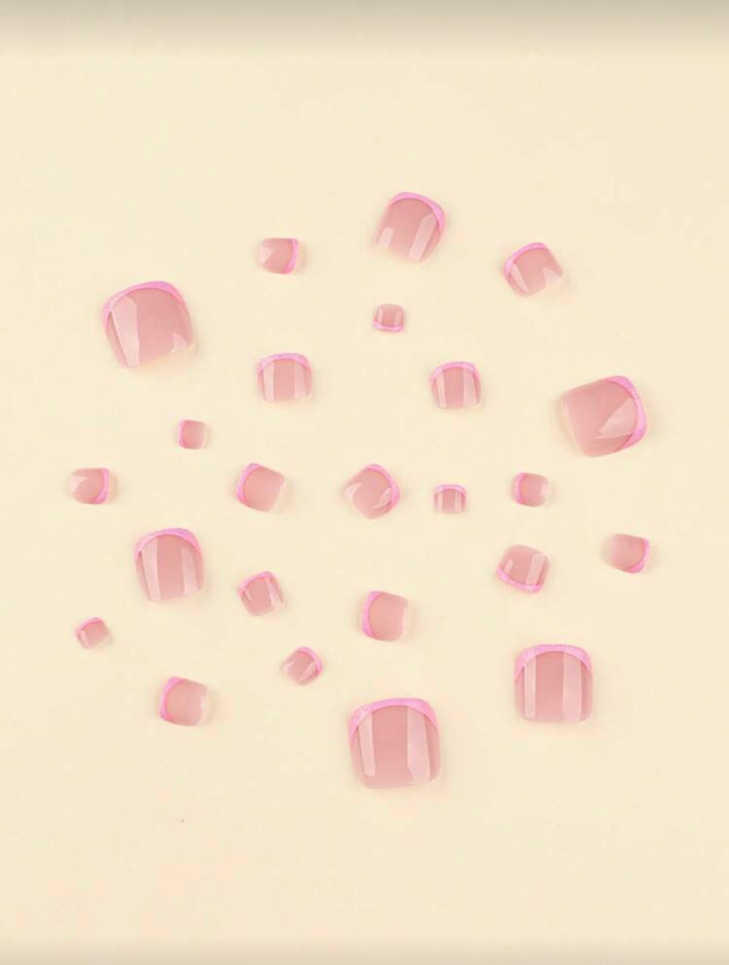 Pink Sugar French Tips