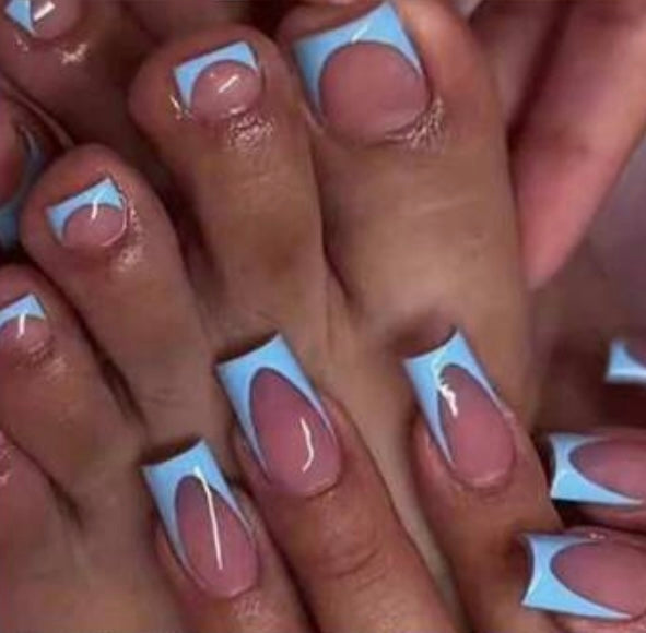 Cotton Candy Tips  – Hand & Toe Set (48pcs)